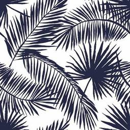 Plakat tropikalny wzór moda sztuka roślina