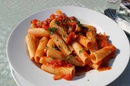 Naklejka pomidor zdrowy włoski sport stary