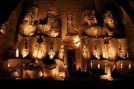 Naklejka kościół egipt noc ramses nadużycie