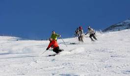 Fotoroleta akt sport alpy góra