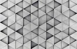 Fototapeta concrete prism as a background. 3d rendering
