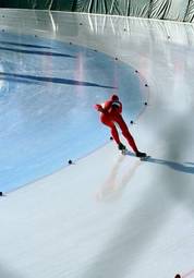 Fotoroleta sport lód wyścig lekkoatletka