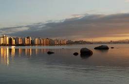 Naklejka brazylia miejski architektura południe morze