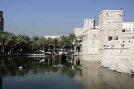 Naklejka arabian stary arabski wschód architektura