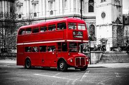 Obraz na płótnie stary anglia autobus transport europa
