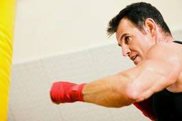 Obraz na płótnie sport zdrowie kick-boxing