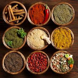 Fototapeta pieprz indyjski czerwony kucharz korzeń