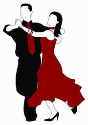 Plakat amerykański taniec tancerz para