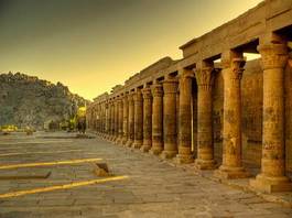 Fotoroleta kolumna stary egipt antyczny