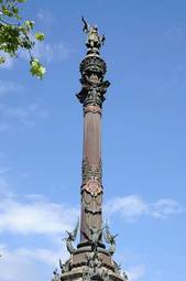 Naklejka architektura statua kolumna