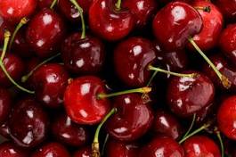 Fototapeta owoc jedzenie wiśnia składnika czerwony