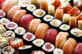 Naklejka ryba jedzenie japonia