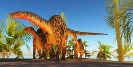 Obraz na płótnie afryka dinozaur gad obraz zwierzę