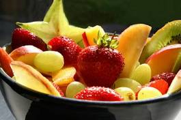 Obraz na płótnie witamina owoc fitness wellnes zdrowie