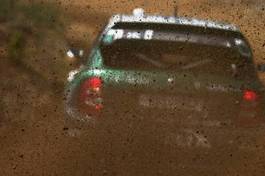 Obraz na płótnie samochód las motorsport wyścig