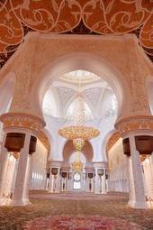 Naklejka architektura kwiat meczet katedra
