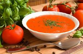 Naklejka pomidor warzywo zdrowy jedzenie muszla