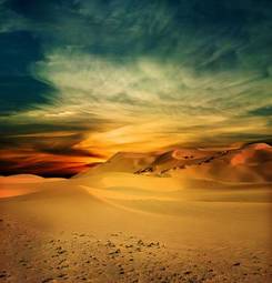 Fototapeta wydma pustynia wzgórze fala