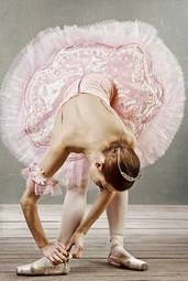 Fototapeta balet kobieta ciało tancerz moda