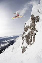 Plakat szczyt austria alpy