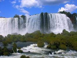 Naklejka natura wodospad brazylia