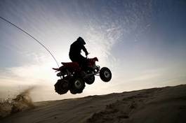 Obraz na płótnie jazda konna sporty ekstremalne mężczyzna niebo