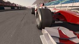 Obraz na płótnie motorsport formuła 1 wyścig samochodowy