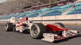 Obraz na płótnie samochód wyścig samochodowy motorsport formuła 1 3d