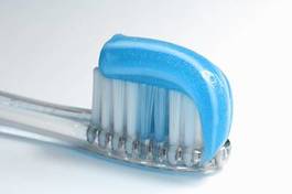 Naklejka usta świeży czysty oddech pasta do zębów