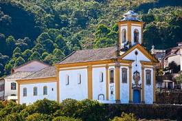 Fotoroleta ameryka południowa kościół architektura piękny brazylia
