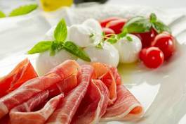 Naklejka włoski jedzenie włochy zdrowie świeży