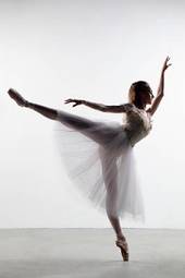 Naklejka ćwiczenie taniec tancerz balet