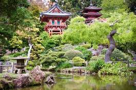 Naklejka kalifornia ogród chiny japoński