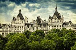 Obraz na płótnie europa londyn tamiza pałac drzewa