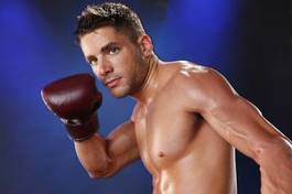 Obraz na płótnie zdrowy sport boks ćwiczenie