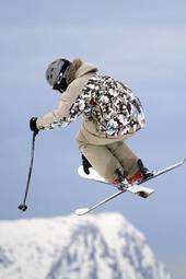 Naklejka sport snowboard narty