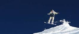 Fotoroleta sporty ekstremalne góra sporty zimowe