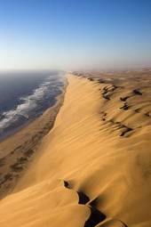 Naklejka pustynia fala afryka plaża