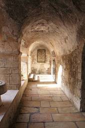 Fototapeta starożytna aleja w części żydowskiej, jerozolima, izrael