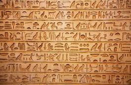 Naklejka egipt świątynia afryka wzór obraz