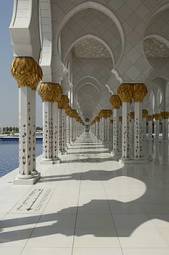 Naklejka pałac arabski architektura meczet