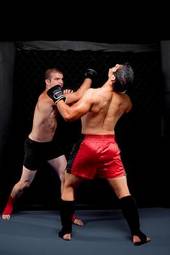 Naklejka sport sztuki walki boks bokser lekkoatletka