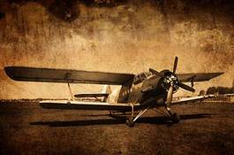 Fototapeta samolot ruch niebo stary lotnictwo