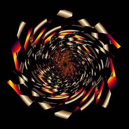 Fototapeta fraktal abstrakcja wzór spirala