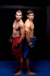 Obraz na płótnie boks ludzie lekkoatletka sztuki walki mężczyzna