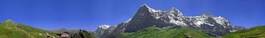Obraz na płótnie góra alpy panorama widok szwajcaria
