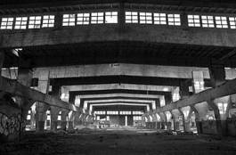 Obraz na płótnie miasto ciemny czarny fabryka przemysł