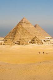 Naklejka jazda konna antyczny ludzie pustynia egipt