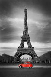 Fotoroleta podróż przez paryż