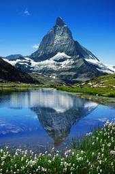 Naklejka matterhorn szwajcaria góra